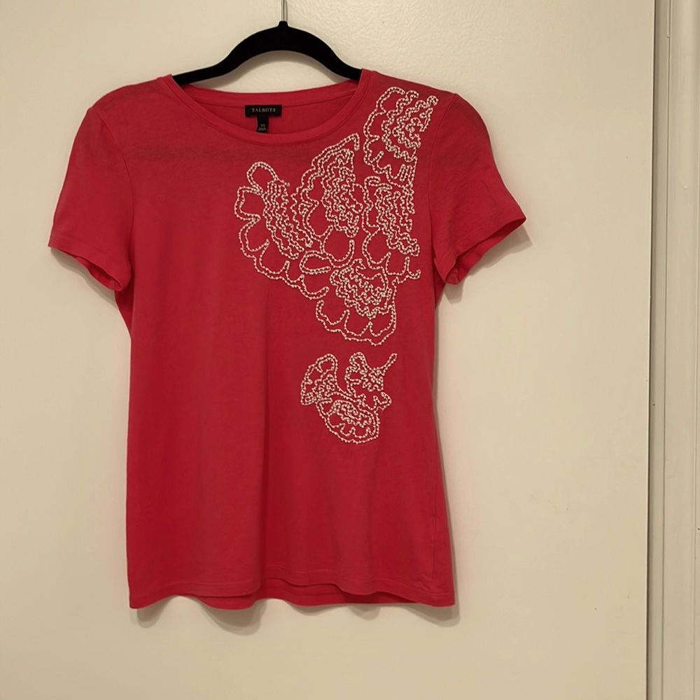Tshirt -Fushia/Melon- XSmall- Cotten& Modal